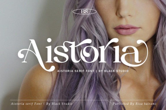 Aistoria: A Feminine Display Typeface for Editorial Elegance