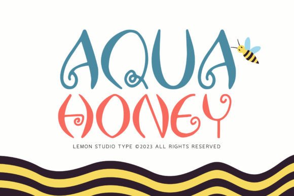 Aqua Honey Font for Playful, Polished Branding