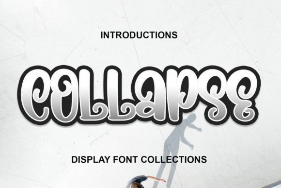 Collapse Font: Bold Display Typeface for Clear Campaign Headlines