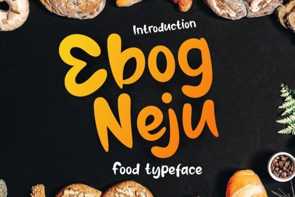Ebog Neju: A Bold, Authentic Display Font for Modern Branding