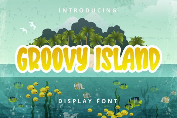 Groovy Island Font for Small Business Branding