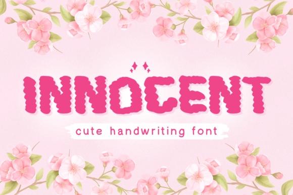 Innocent Font: Sweet, Playful Display Typeface for Small Business Branding