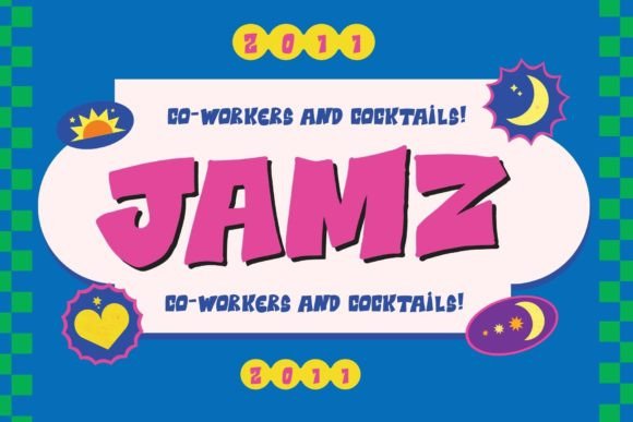 Jamz Hand-Painted Typeface for Crafters & Small Shop Owners