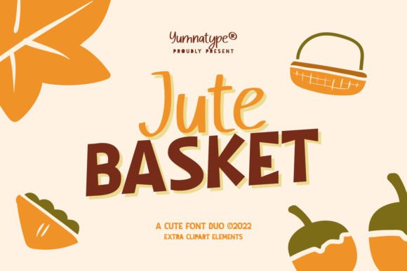 Jute Basket: A Sophisticated Display Font for Modern Design
