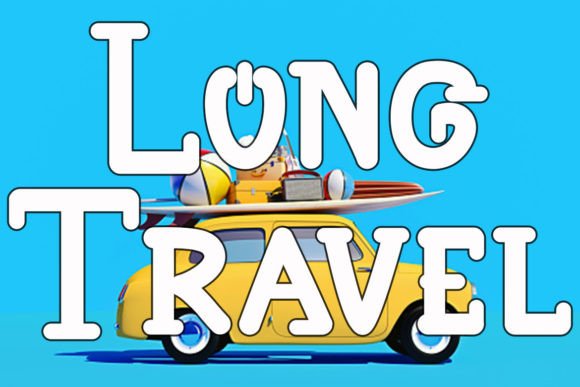 Long Travel: A Timeless Display Font for Modern Design