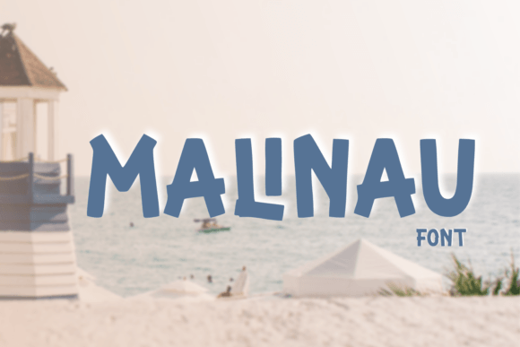 Malinau Font: A Quirky & Elegant Display Typeface for Small Business Branding