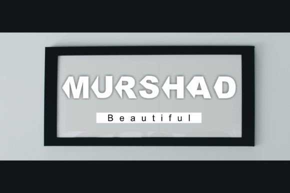 Murshad Font: A Display Font That Elevates Handmade Craft Design