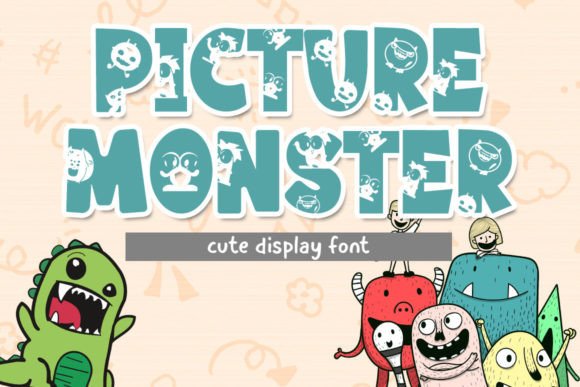 Picture Monster Font for Joyful, Elegant Digital Branding