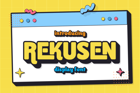 Rekusen: A Bold Modern Display Font for Scroll-Stopping Brand Content
