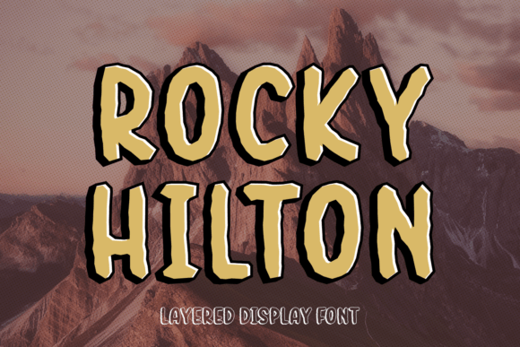 Rocky Hilton Display Font for Bold, Memorable Branding