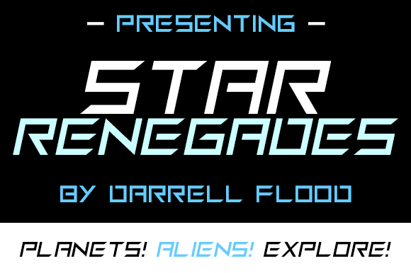 Star Renegades: A Futuristic Sci-Fi Display Font for Digital Design