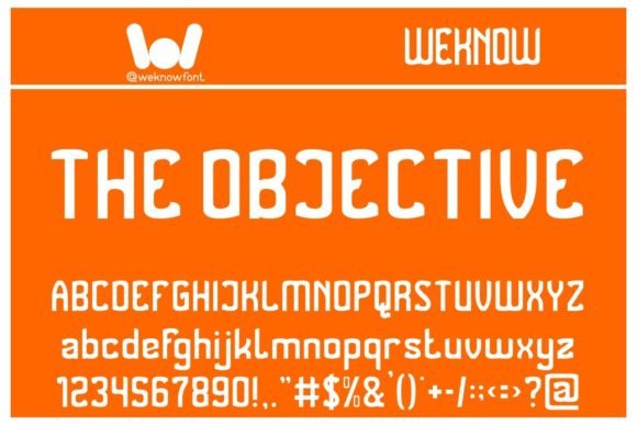 The Objective Display Font for Bold Brand Identity